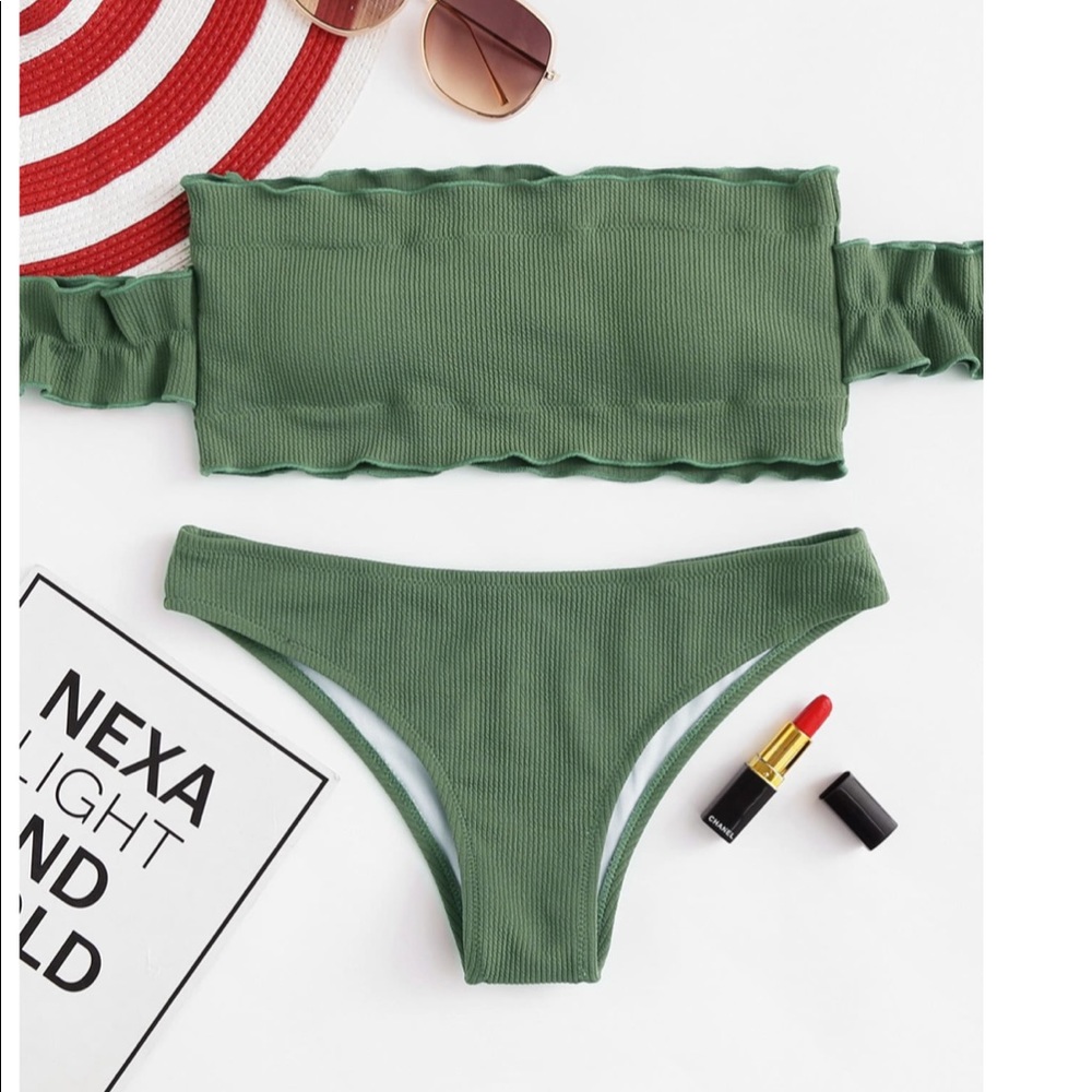 Green bikini